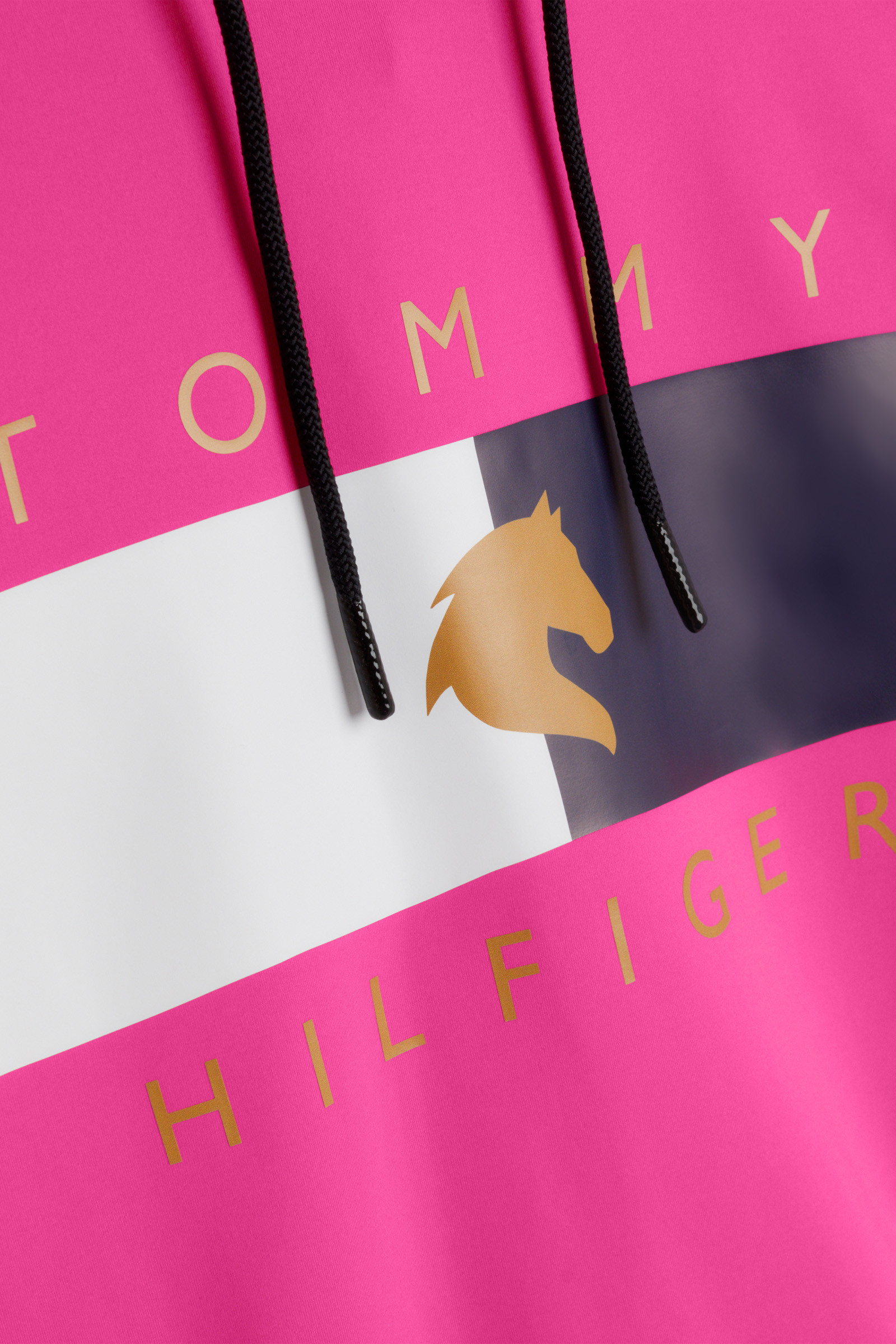 Comprar Tommy Hilfiger Equestrian Tommy Flag Performance - Sudadera con  capucha para mujer ahora