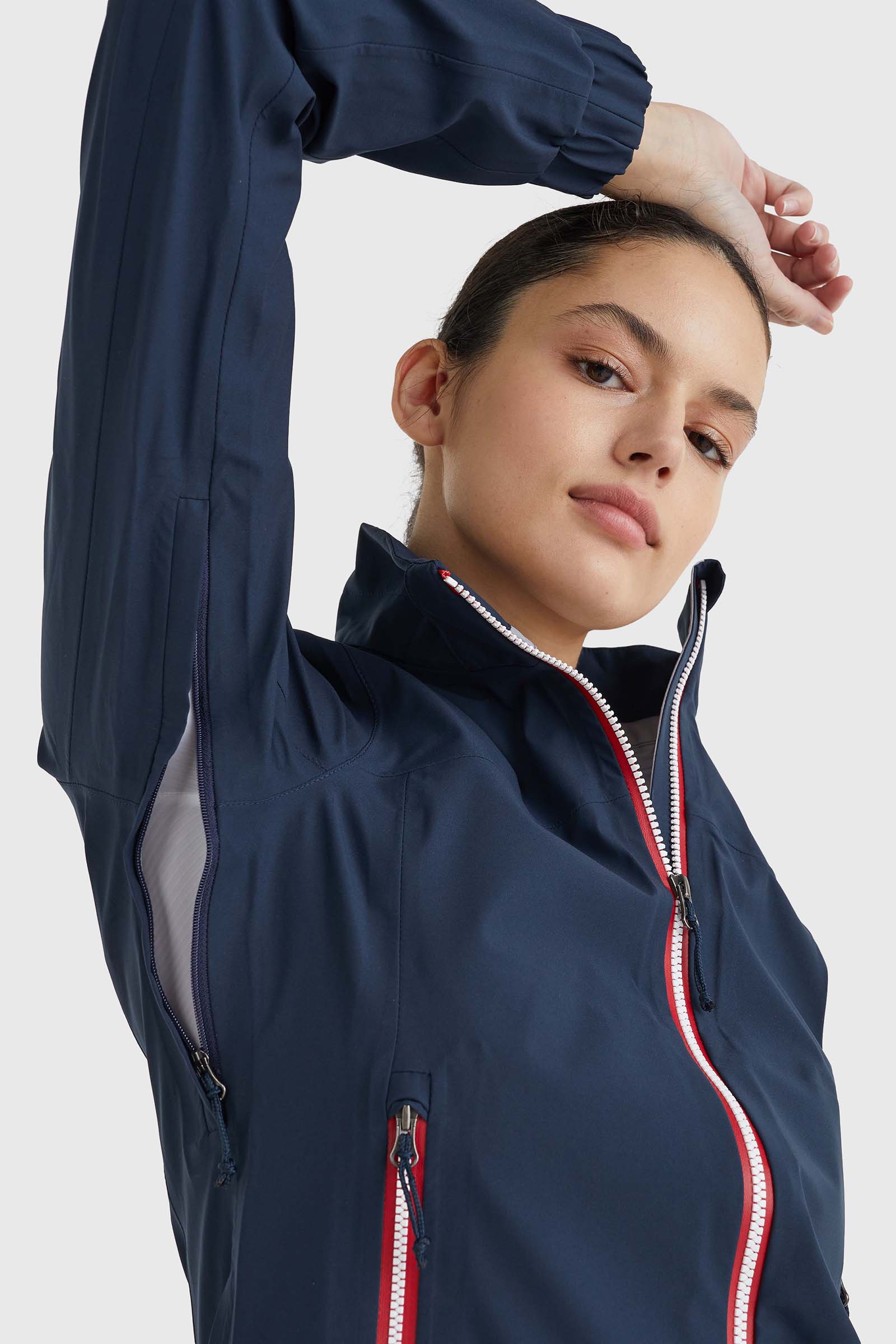 impermeable para mujer Tommy Hilfiger Equestrian Unicolor ahora